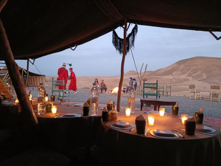 Camel Ride & Dinner in Agafay Desert