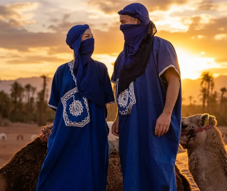 Romantic Sunset Camel Ride