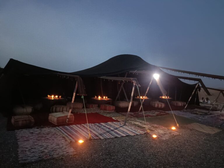 Sunset Camel Ride & Dinner Under Tents
